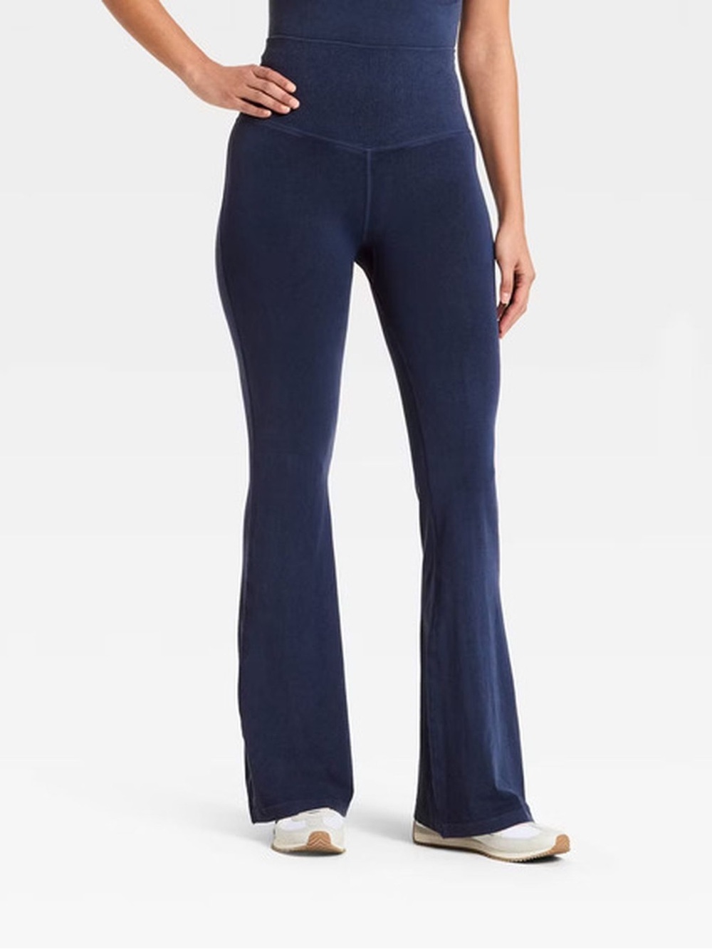 NWOT Never Worn Joylab Navy Blue Flared High-Waist Active Pants/Leggings